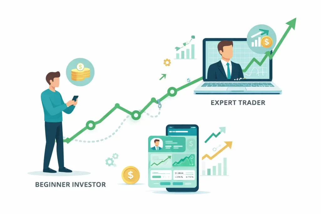 Copy trading strategies for beginners dashboard