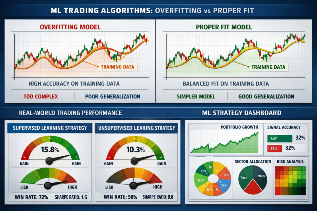 Machine learning in trading algorithm predicting stock market patterns with neural networks
